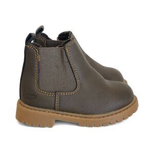 Levi's Kids Chelsea Boots Toddler Size 5 Dark Brown Logo